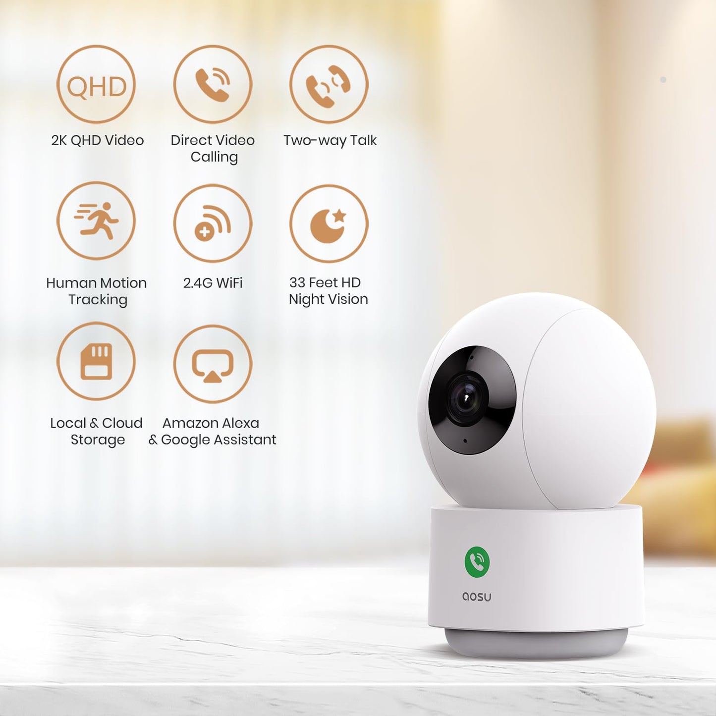 2K Security Camera