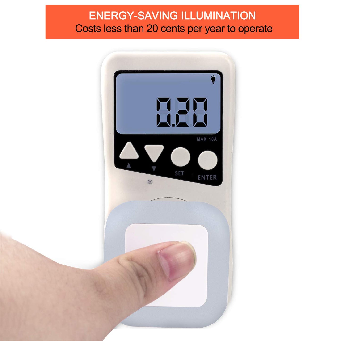 LED Night Light Lamp with Smart Sensor
