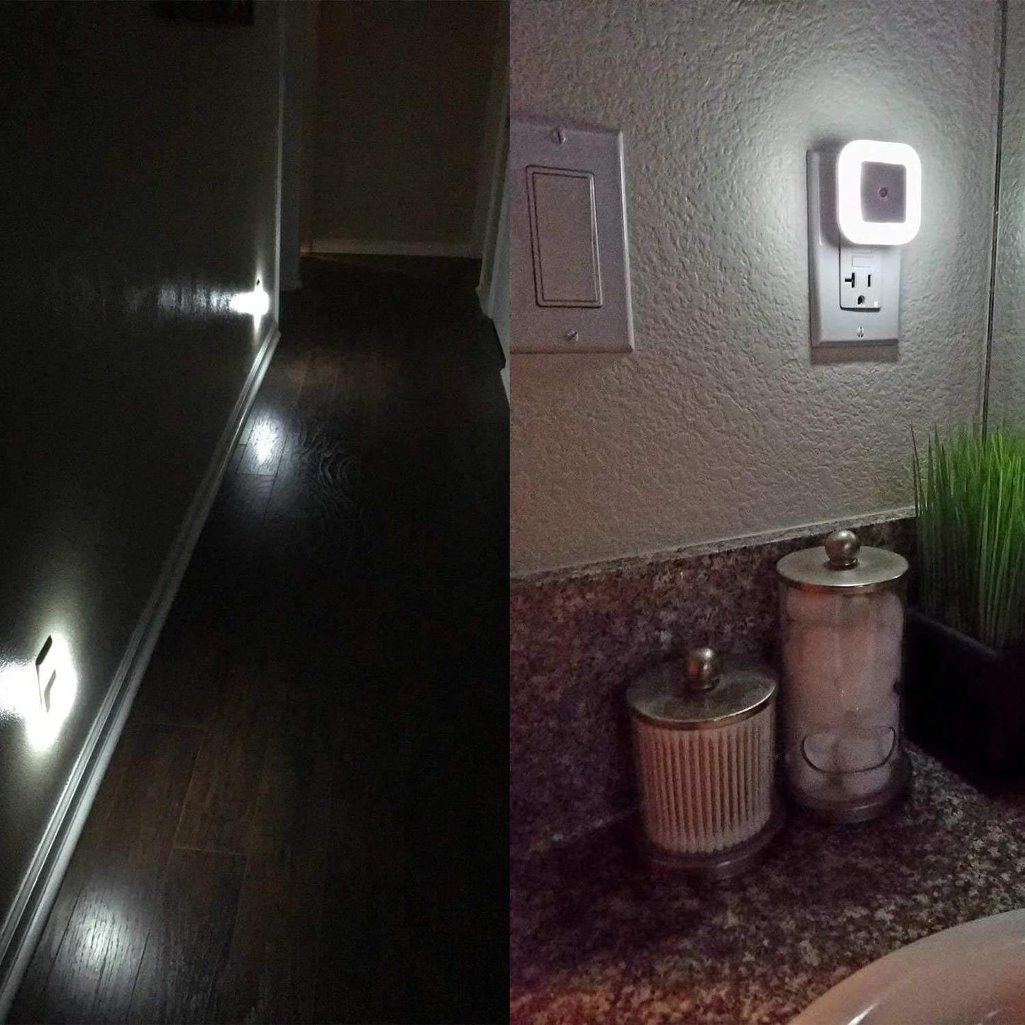 LED Night Light Lamp with Smart Sensor