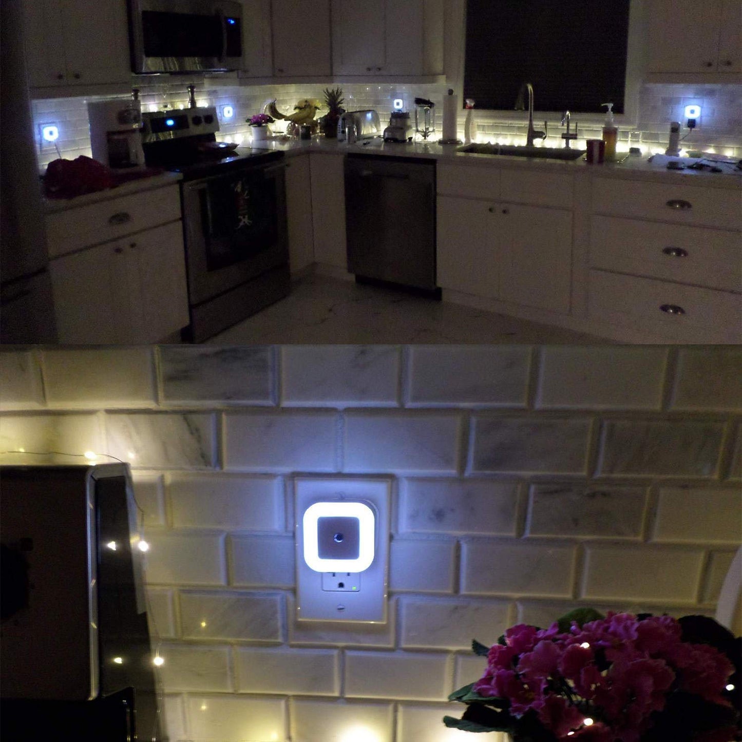 LED Night Light Lamp with Smart Sensor