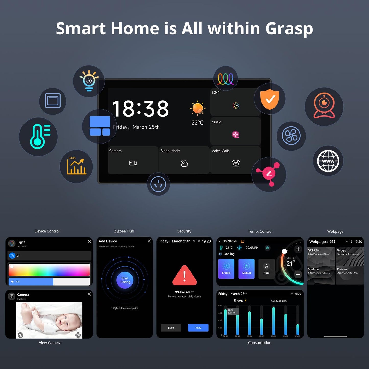 Smart Home Control Panel