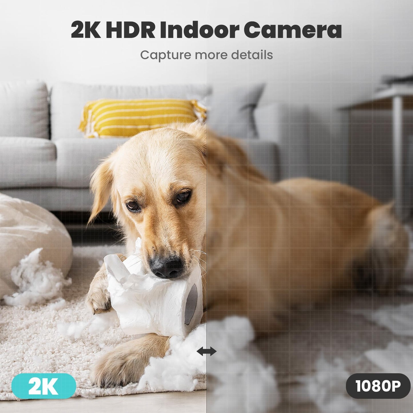 2K Indoor Security Camera
