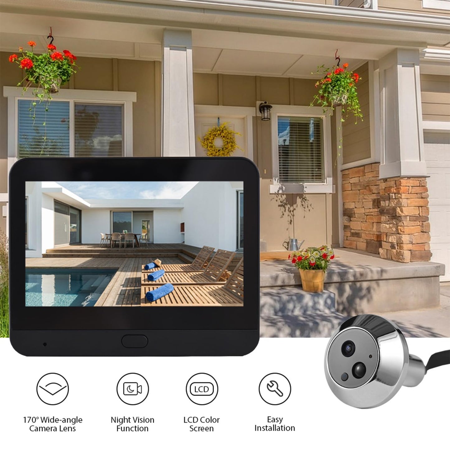 Smart Video Doorbell Camera