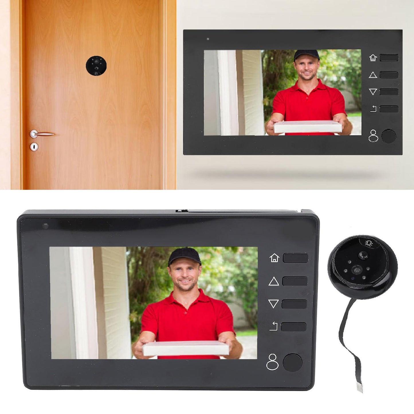 Smart Peephole Doorbell Cameras