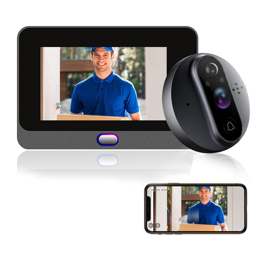 Smart Peephole Camera for Apartment Door