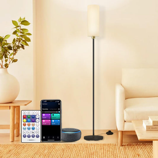 Floor Lamp Works with Alexa & Google