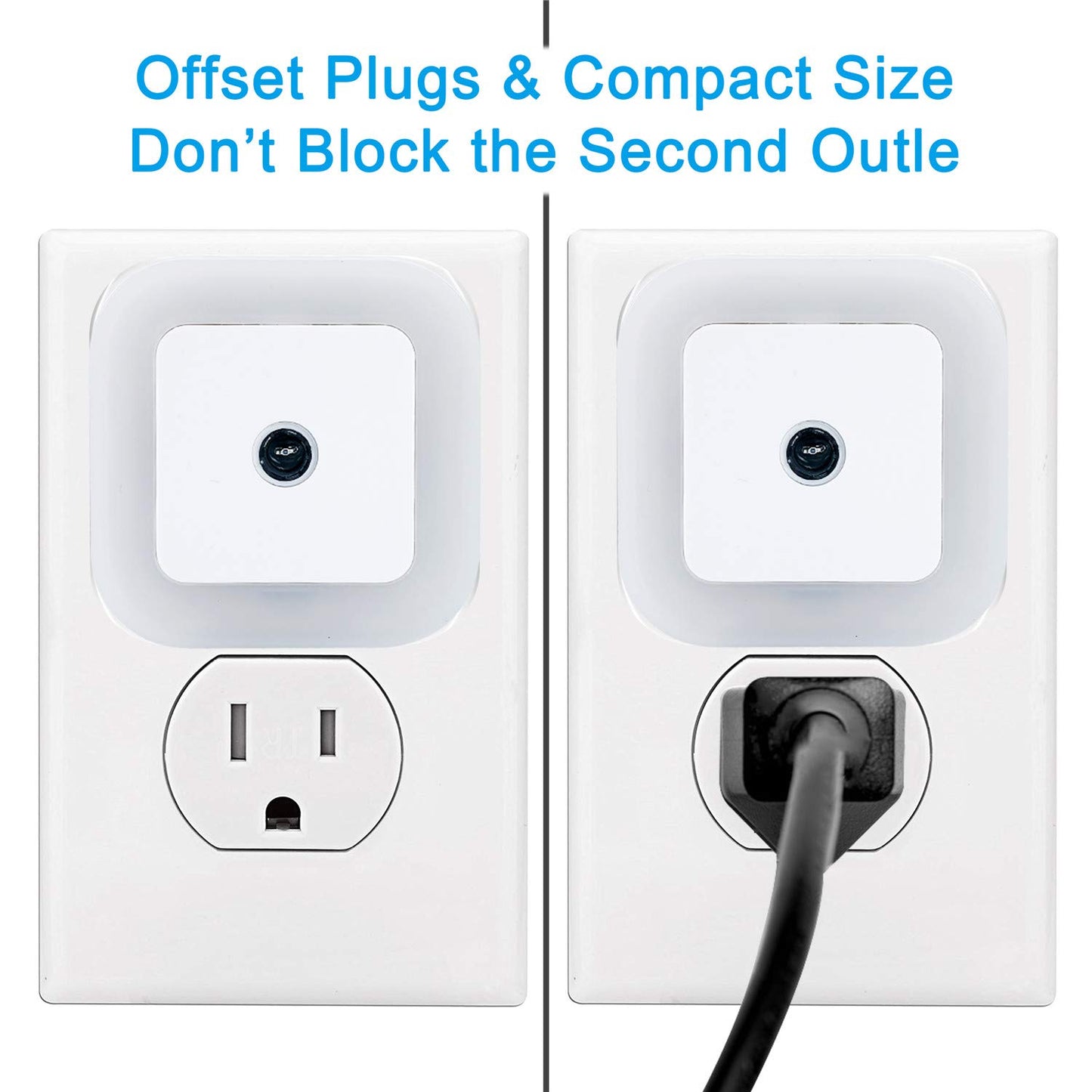 LED Night Light Lamp with Smart Sensor