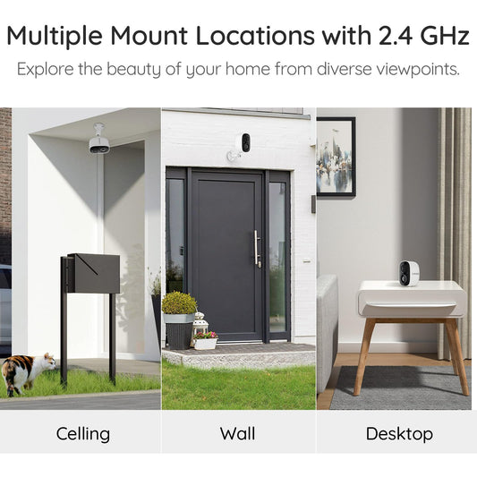 Outdoor Security Camera Wireless 2K